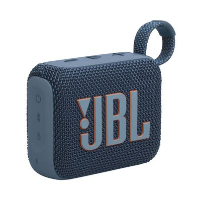 JBL Go 4 ลำโพงพกพาบลูทูธ (4.2 วัตต์, สีน้ำเงิน)